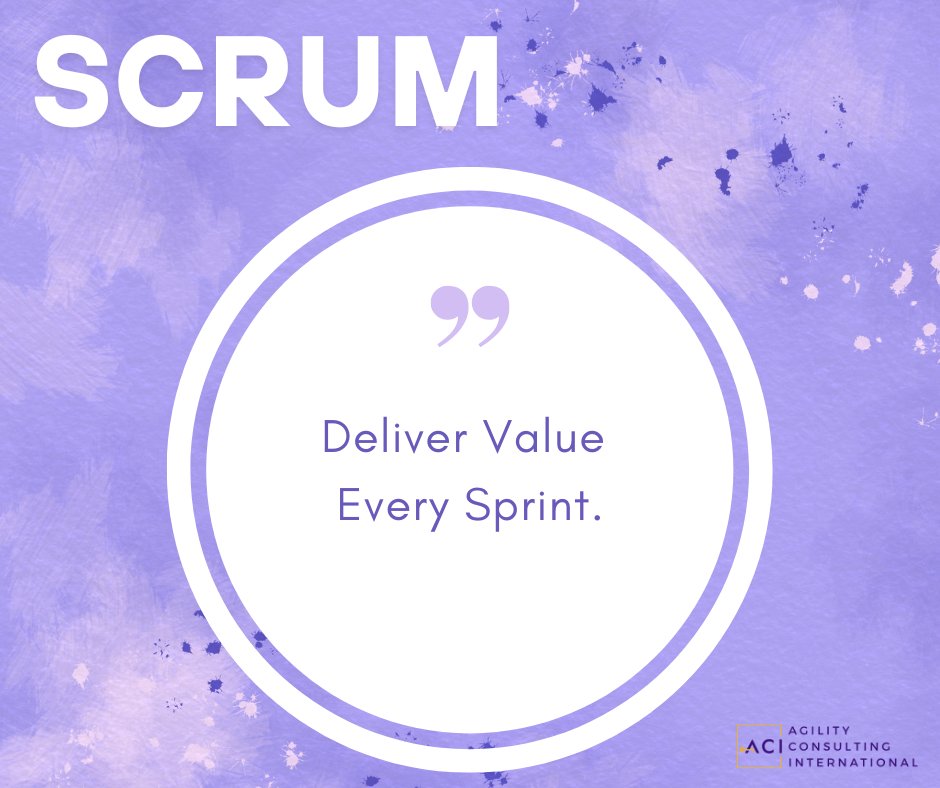 SCRUM ✨ Deliver value every sprint! 

 #Scrum #Agile #SprintPlanning #AgileTransformation