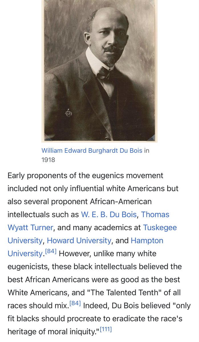 Imani_Barbarin's tweet image. I was not joking. 

Also, there’s no such thing as “progressive eugenics” it’s just every system of bigotry dressed up to sound like you can overcome it.
