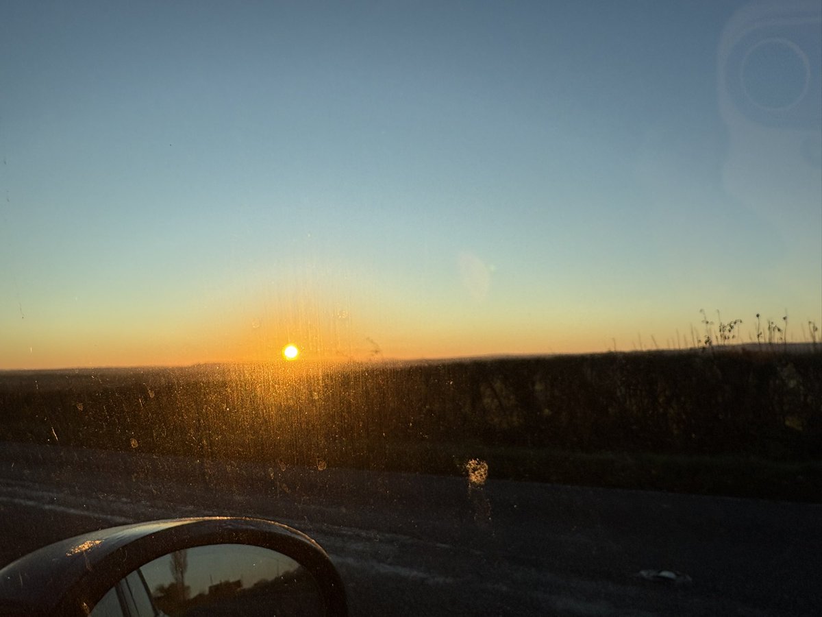 cully34's tweet image. My early morning drive to my new school #newhead #handover #headship