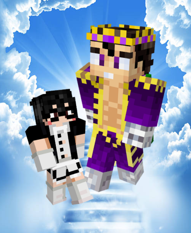 gussy_gang's tweet photo. Tranquilos, chicos. Yo guiaré a @vegetta777 al cielo 💜 https://t.co/xHQUpf8XWA