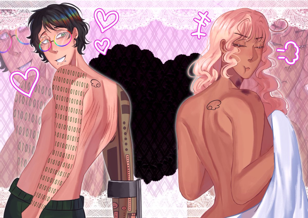 Luv_Anqlic's tweet image. Matching tattoos 🖥️🪽

#macdateeverything #yumeship