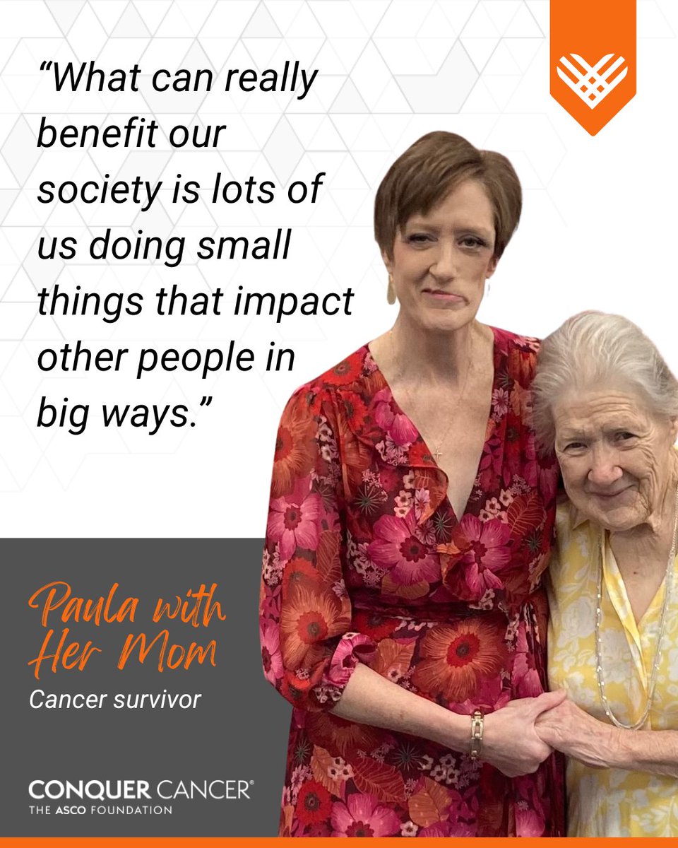 ConquerCancerFd's tweet image. When facing a challenge as big as cancer, Paula understands that it’s easy to feel like there’s nothing that a single person can do but hopes she can inspire them to remember their power to make a difference in the world around them. Paula&apos;s story: brnw.ch/21wXIye