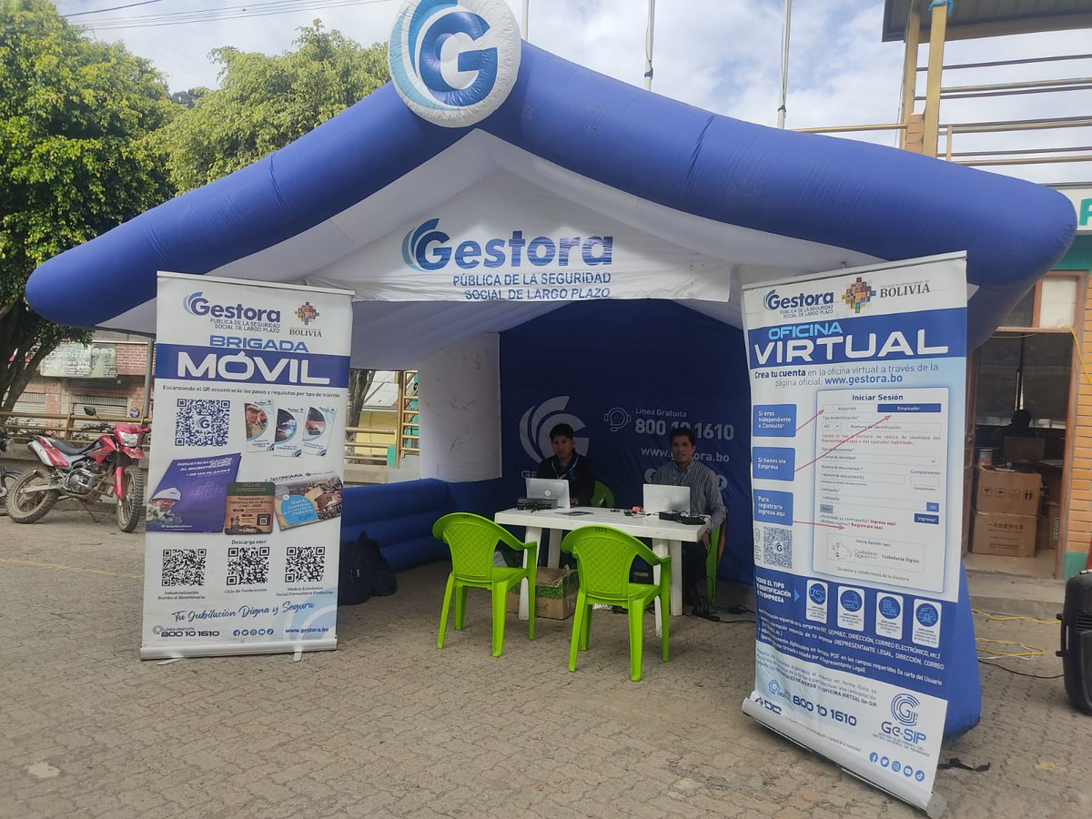 GestoraBolivia's tweet photo. 🚘Brigada Móvil La Paz🚘
Pobladores del municipio de Coripata Sud Yungas de La Paz, recibieron información y orientación sobre las ventajas y beneficios del SIP. 
🧏🏻Entre el 19 y 21 de noviembre técnicos de la Gestora atendieron requerimientos y despejaron dudas 
#SiempreBolivia https://t.co/IX0u9KgbXu