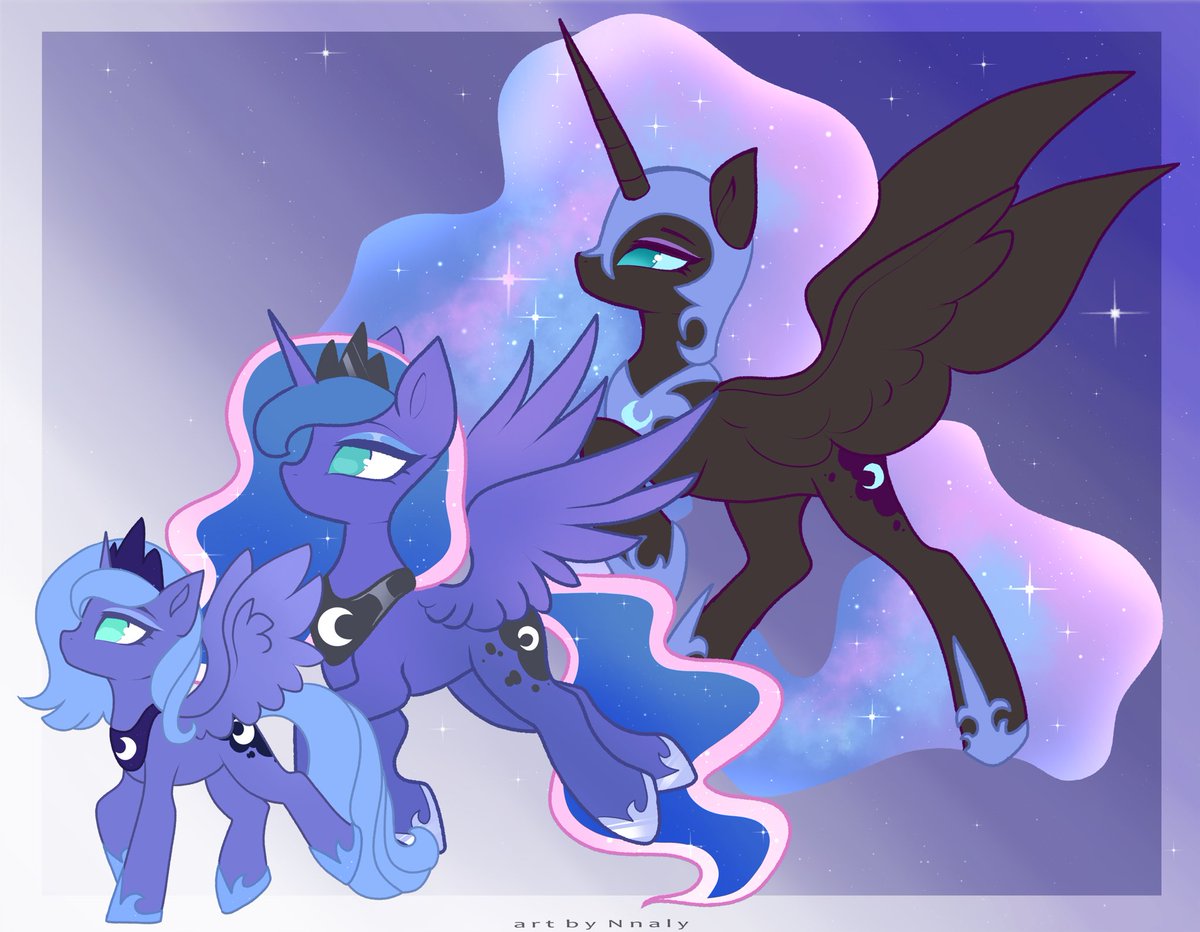 NnalyArt's tweet image. 🌙

#mlp #mylittlepony #luna