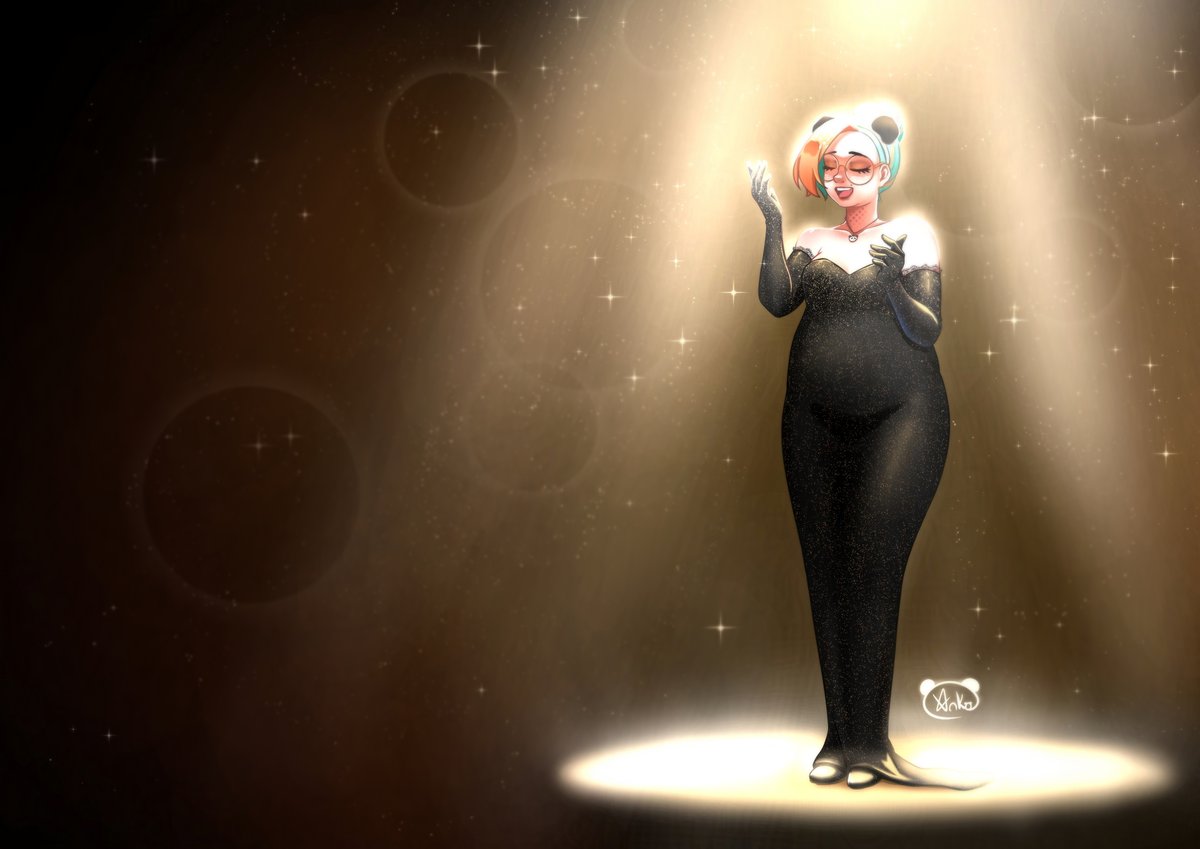 AnkoRisu's tweet image. What if i was an opera singer ? 

#ankofamillust #vtuberfr #art #vartist #vsinger