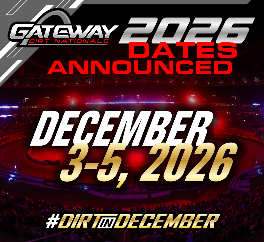 🚨 2026 DATES 🚨

The dates for the 2026 <a href="/GatewayDirt/">GatewayDirtNationals | #DirtInDecember</a> Nationals have been locked in! Mark your calendars NOW❗️
You won't want to miss our 10th annual event. We are already planning some unique things! 

#GatewayDirt #DirtInDecember