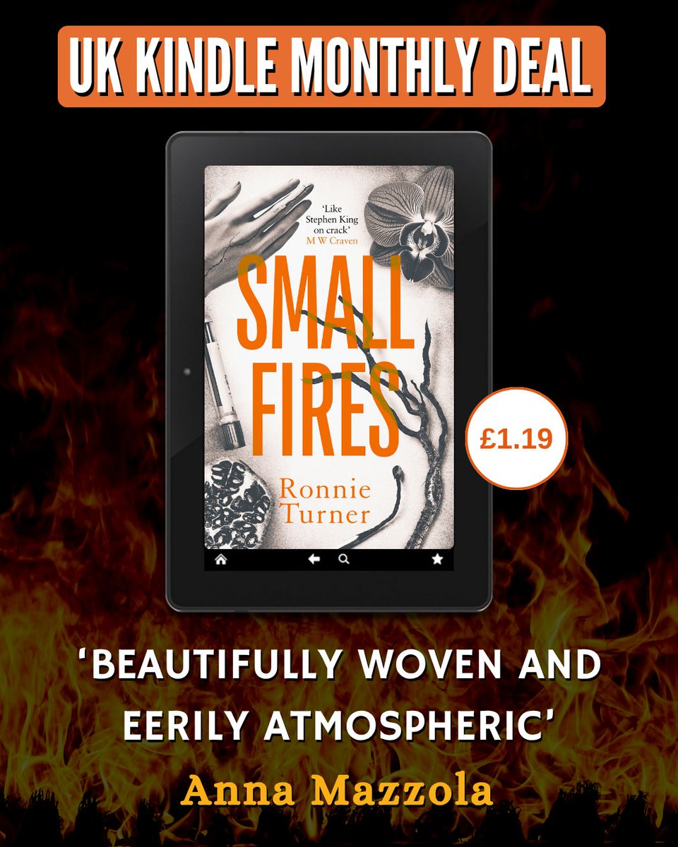 OrendaBooks's tweet photo. 🔥
THE #Gothic #Folklore #Horror book of the year #SmallFires by @Ronnie__Turner is on #SALE!
Suspected of murdering their parents, sisters Lily and Della flee to a strange, unnamed island, unleashing a horrifying chain of events…
🔥 https://t.co/rHxwruBCj4
#BookTwitter https://t.co/ReK45ZirYl