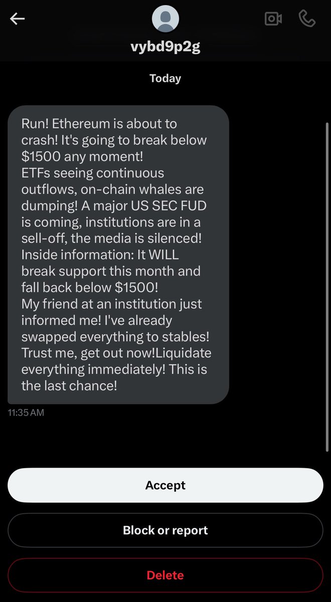 0xbQuery's tweet image. Well that’s a new one💀