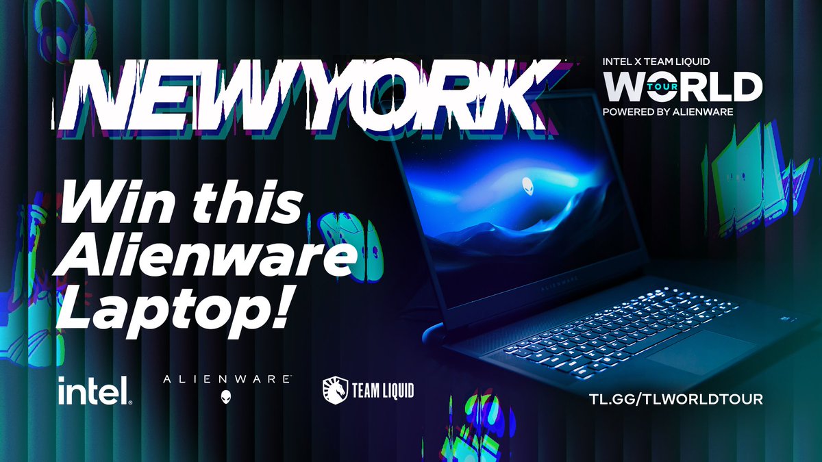 TeamLiquid's tweet image. 🚨 GIVEAWAY ALERT 🚨 
We teamed up with @intel x @Alienware to give away this amazing Alienware 16 Area-51 Gaming Laptop 💻 

To enter: Follow @TeamLiquid and RT + REPLY to this post for a chance to win! Entry is open until 11/23 🎁
#IntelExperienceStore