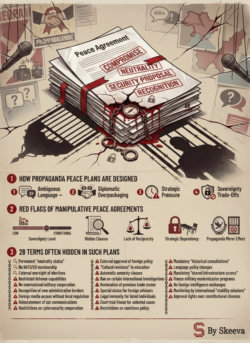 Manipulative "Peace Plan" explained.
Spread the word!

#RussiaUkraineWar