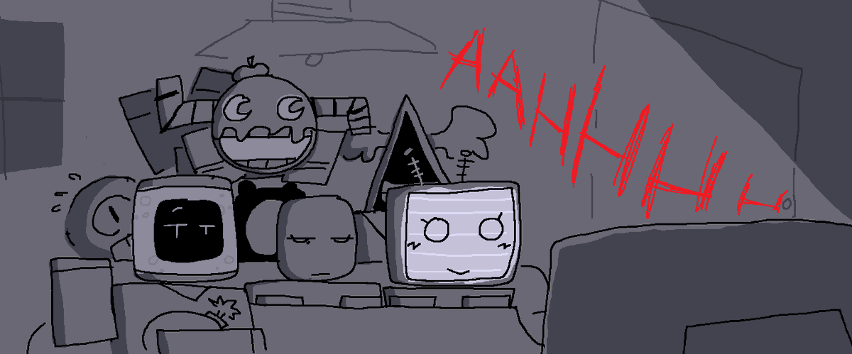 BaconStripz125's tweet photo. @B3arzandoyeah I mean there is some story/character stuff not relevant to forsaken that I made for fun, but at its heart bluudude and his world is just one big celebration/parody... + it would be kinda weird if bluudude was in something c00lkidd wasn't in. it's like a batman joker situation yk https://t.co/4gYkJz6UAt