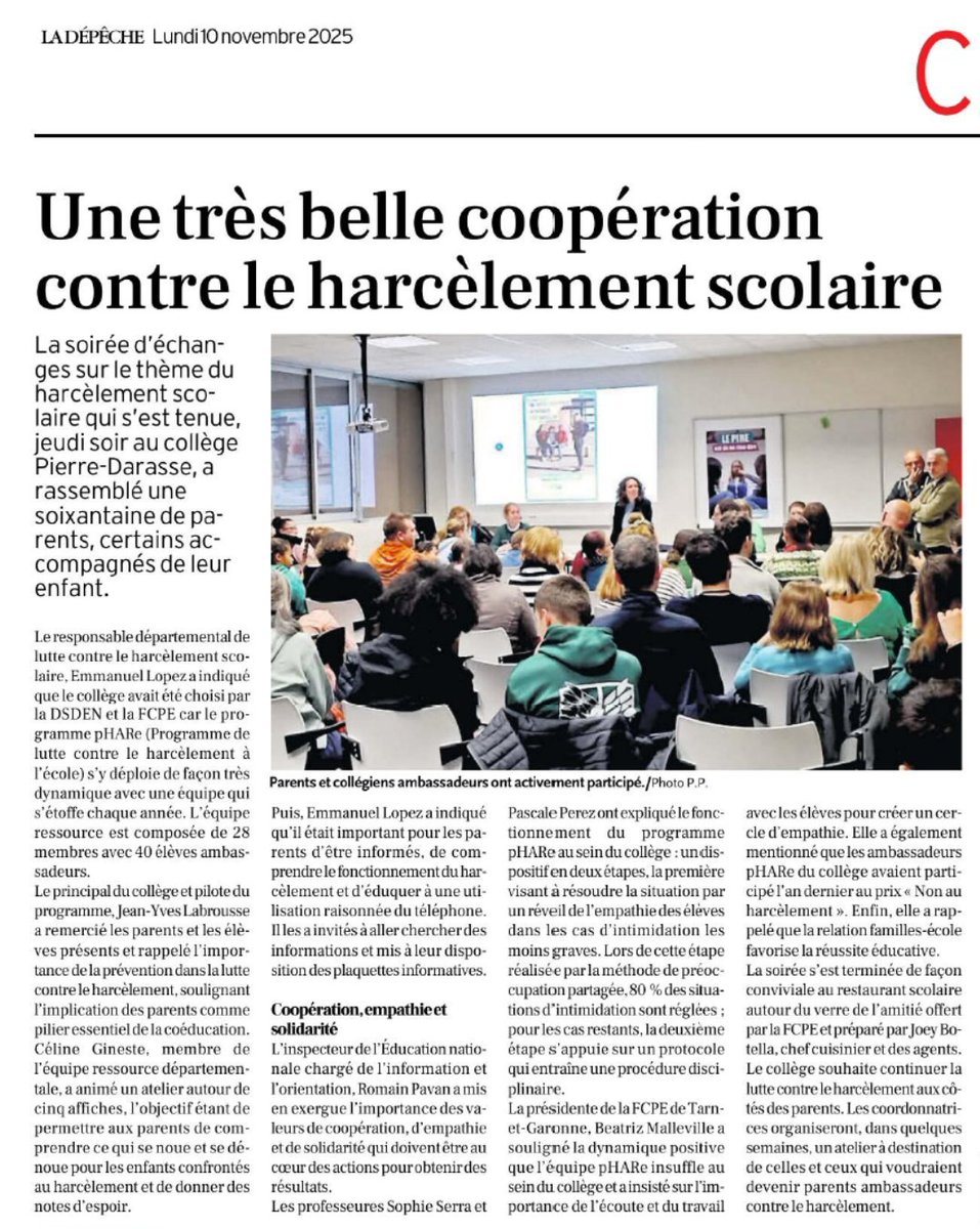 Collège Pierre Darasse tweet media