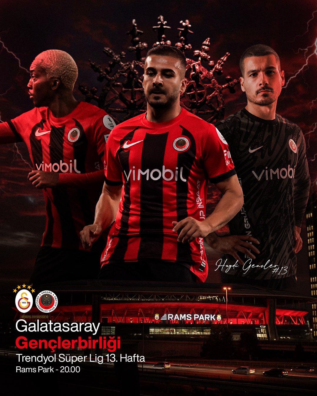 gençlerbirliği maç afişi