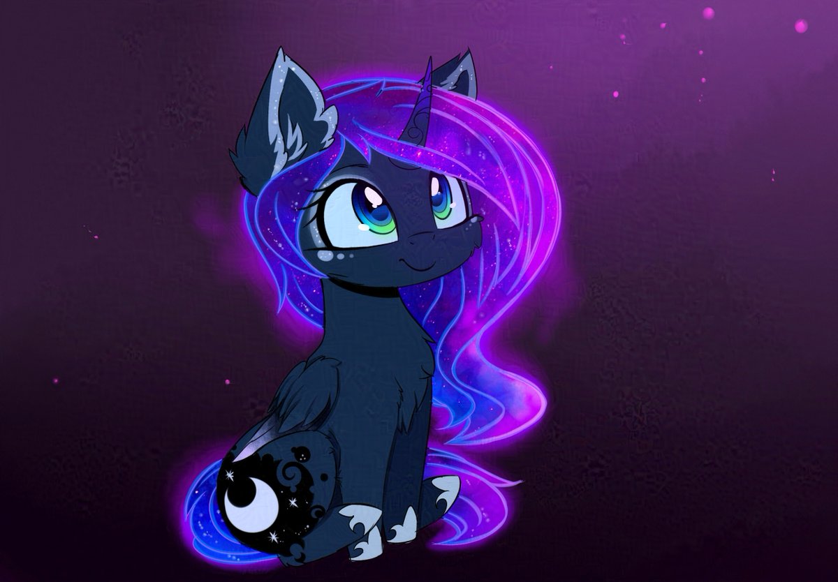 Are you able to resist the cuteness of tiny little Luna?
Artwork is by <a href="/magnaluna11/">🌙MagnaLuna🌙moondreams</a>
manebooru.art/images/1913284