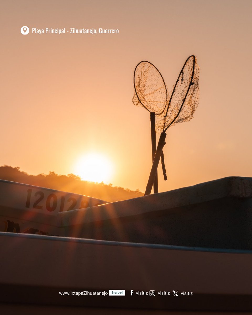 Cada amanecer en la Playa Principal marca el inicio de una nueva historia.
Entre redes, olas y reflejos dorados, los pescadores de Zihuatanejo mantienen viva una tradición que ha dado identidad a este destino por generaciones.

#ThisIZit #VisitIZ #PlayaPrincipal #Pesca