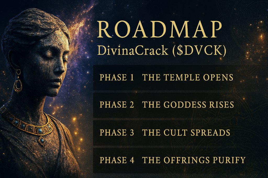 CrackDivina's tweet photo. 🪷 The prophecy is written.
DivinaCrack $DVCK suits his sacred path.
Each phase is an offering, each disciple a light.
🔮 The temple rises.

#DVCK #DivinaCrack #CryptoCult #PumpFun #MemeCoin #Web3 #Crypto 💎 https://t.co/NRlbHomY0T