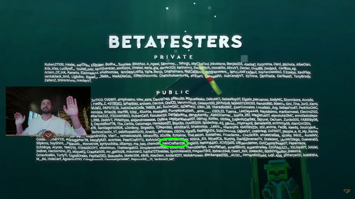 Se podría decir técnicamente por esto que he aparecido en un directo de <a href="/vegetta777/">♈️ Vegetta777 ♈️</a> :D

Aunque sólo esté escrito me alegra haber estado en los créditos finales