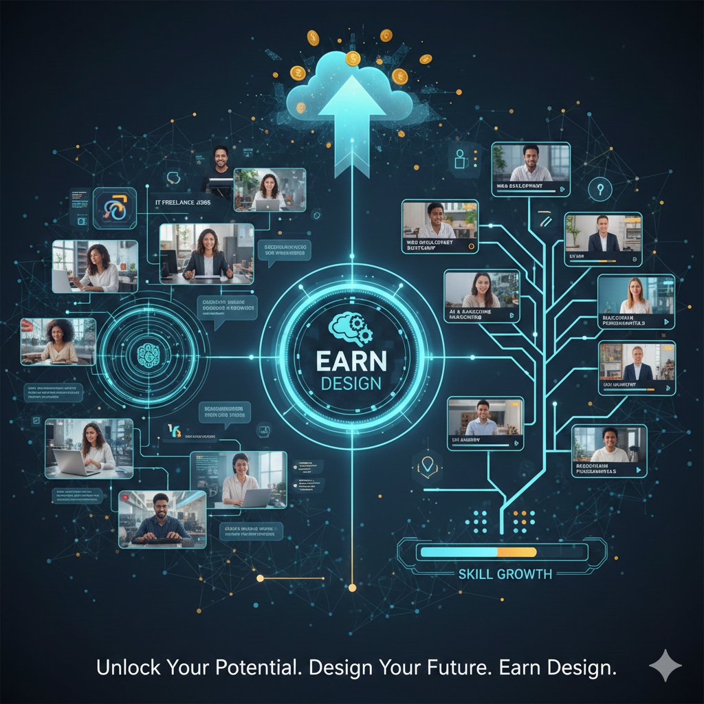 EARNDESIGN's tweet image. will we be adding 50 users with tech skills to enroll on free courses to grow their skills, get verified and start earning. you learn you earn. 
Join the Discord to get latest update