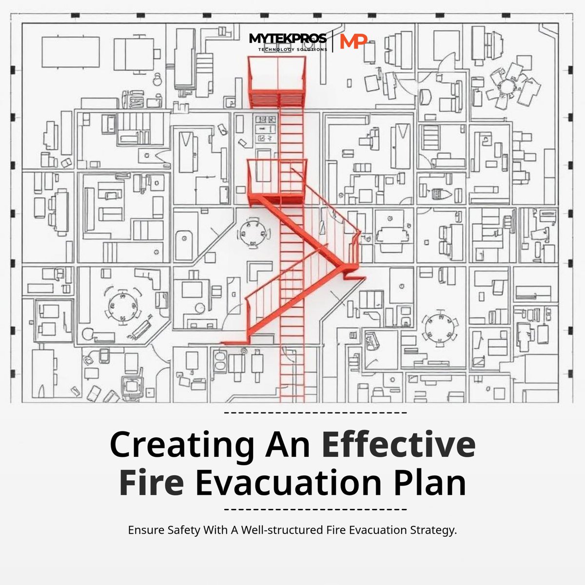 mytekpros's tweet image. Ensure safety with a fire evacuation plan: key components and essential steps! 🔥🚪📝

#mytekpros #Surveillancesystem #computernetworks #ITservices #lowvoltage #securitysystems #technologyaudits #structurecabling #managedit