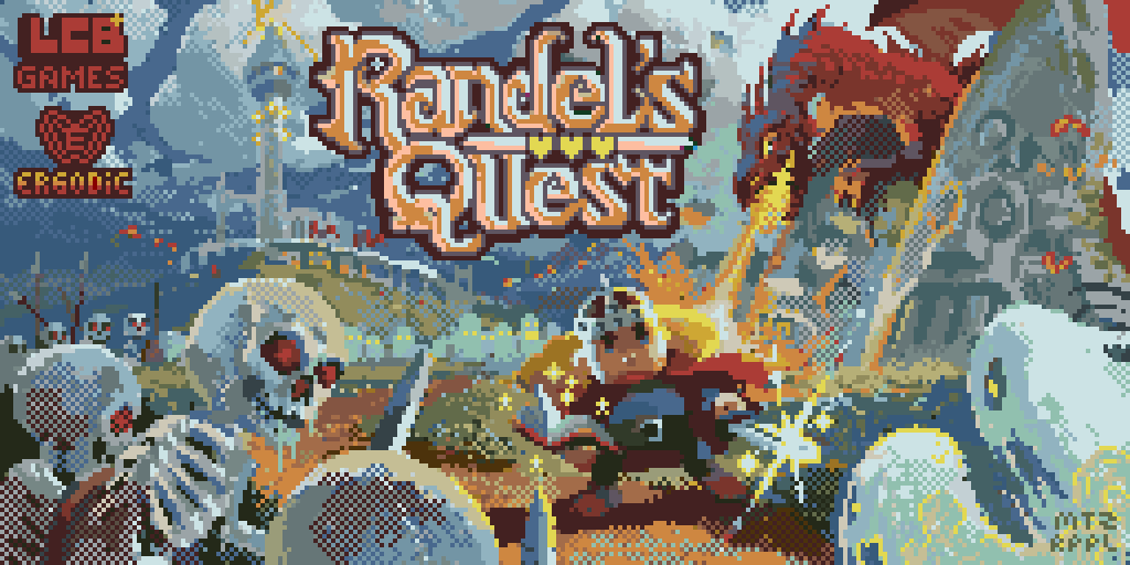 lcbgamestudio's tweet photo. Randel's Quest is Wordle but slot machine roguelike!
#pixelart https://t.co/WgnRHaZIfI