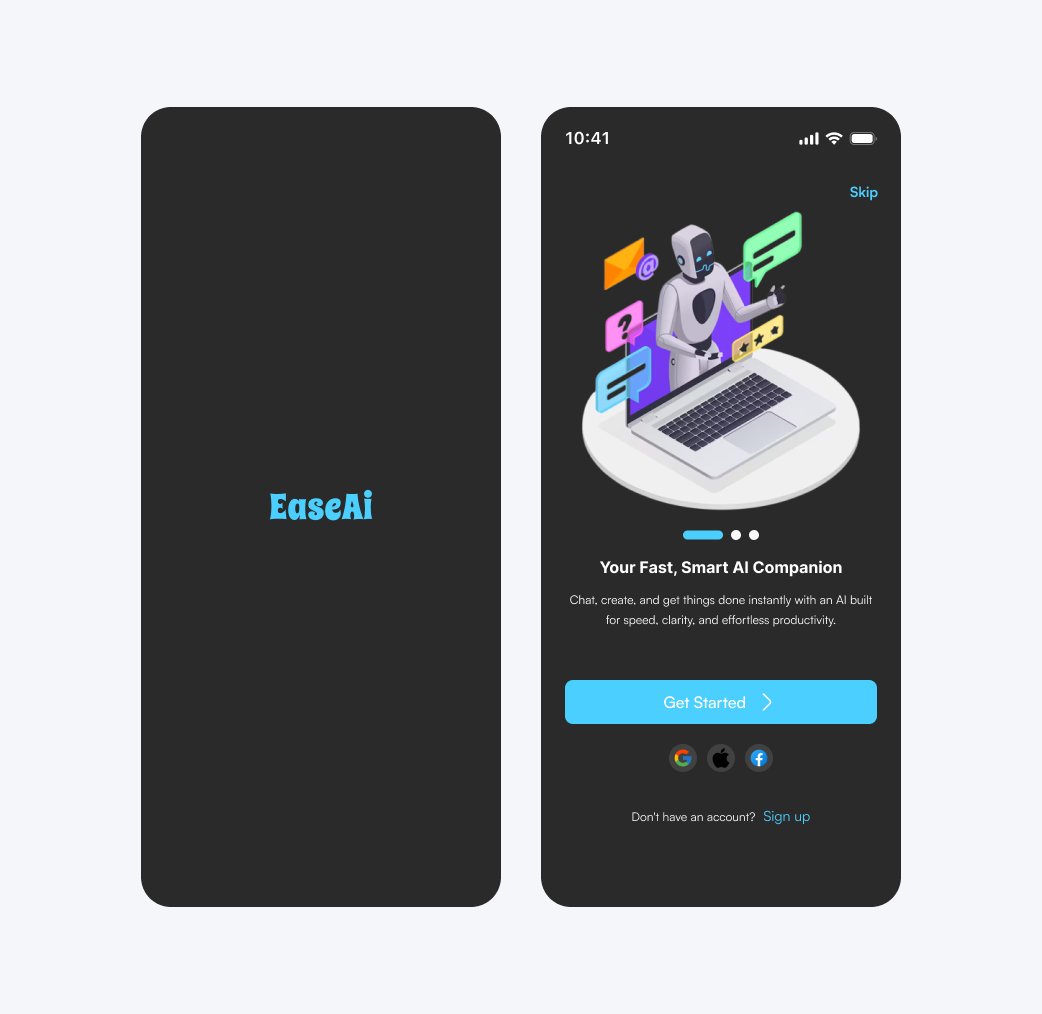 Veracity_bee's tweet image. Just wrapped up a clean, intuitive UI concept for #EaseAi design challenge an AI assistant built for fast, smart, effortless interactions.
I focused on clarity, flow &amp;amp; a smooth user journey.
#UIDesign #UXDesign #ProductDesign #DesignTweet #AIDesign #AppDesign #MobileDesign #tech