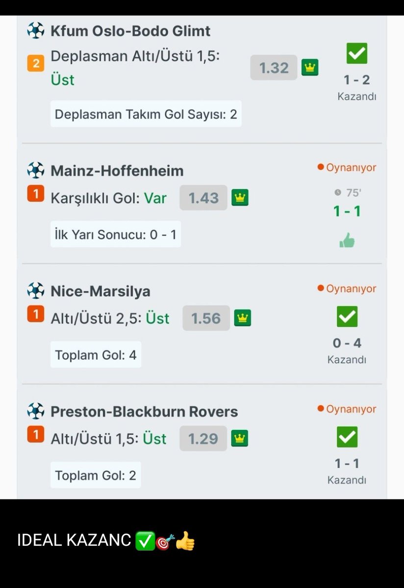 LuaLua_78's tweet image. Ufak bir KAZANÇ ✅️🎯🤠