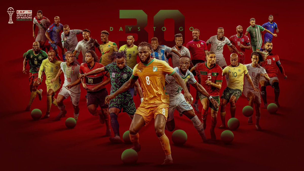 Nog 30 dagen voor de start van de Afrika Cup. Vandaag was de deadline voor het sturen van de voorlopige selecties.