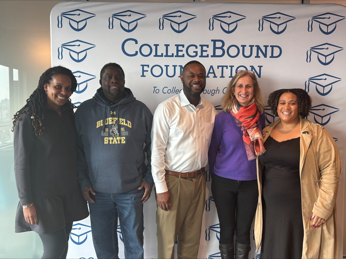 Exciting day at CollegeBound! Thank you to <a href="/SenatorMcCray/">Cory McCray</a> who met with our team on ways to expand apprenticeships and skilled trades for Baltimore City students, opening doors for students to thrive in diverse career paths! #CareerReady