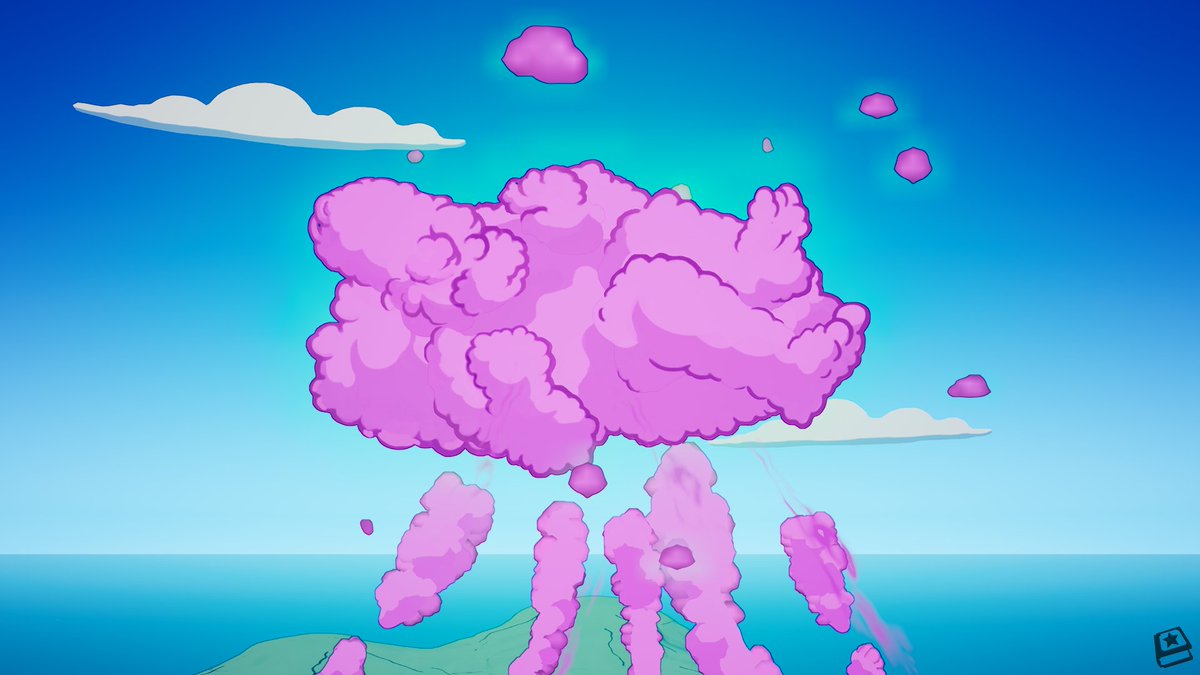 FN_Assist's tweet image. Stage 2 of Homer&apos;s Gas Cloud is now live in-game, slowly forming the new Giant Homer! #Fortnite

(Spotted by @DavidTheRune)