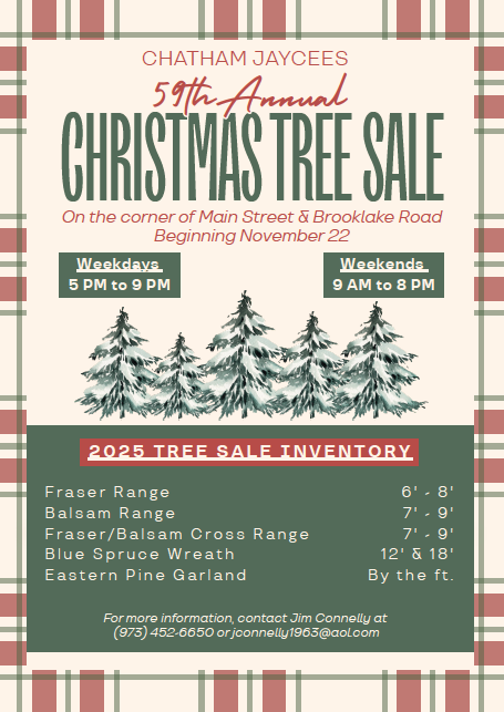 It's that time of year: The Chatham Jaycees Christmas Tree Sale!