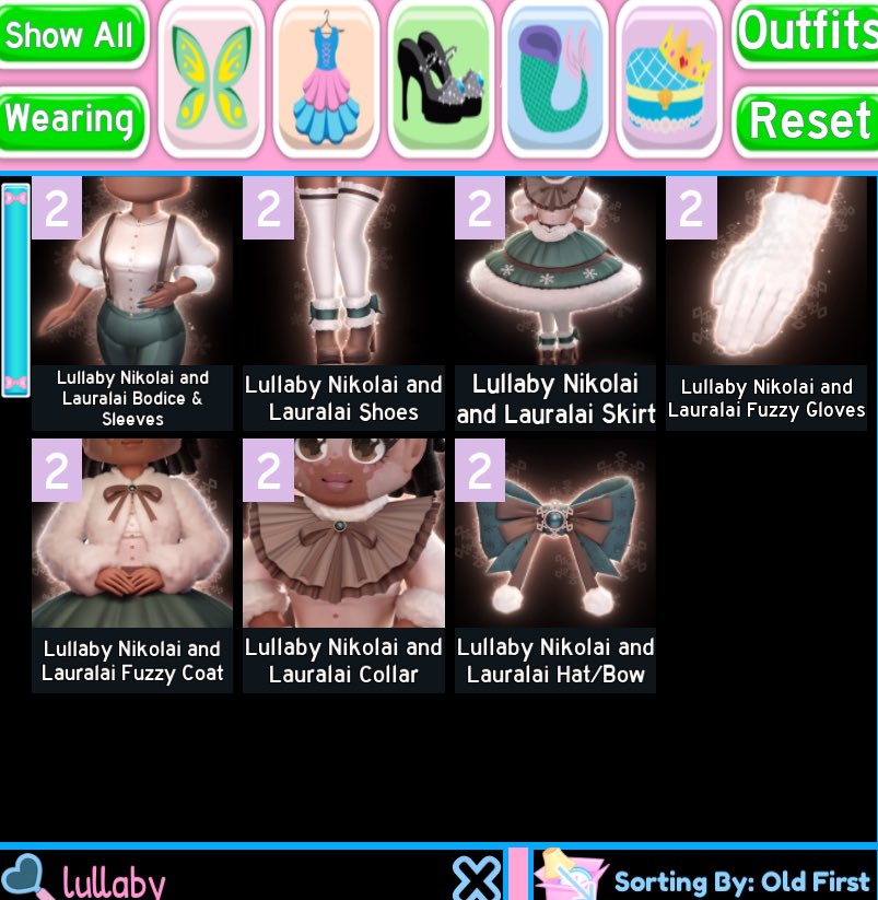 bwrbiegirl's tweet image. ── .✦ Lullaby Nikolai &amp;amp; Lauralai #giveaway ₊˚⊹♡

࣪ ⟡ ݁₊ Requirements;

— follow me @bwrbiegirl
— like + retweet (show proofs)
— like &amp;amp; repost my pinned tweet!
— comment ur favorite item from the set!

Ends on nov 25th!

#RHTC #royalehigh #ROBLOX #RHTC #royalehighgw