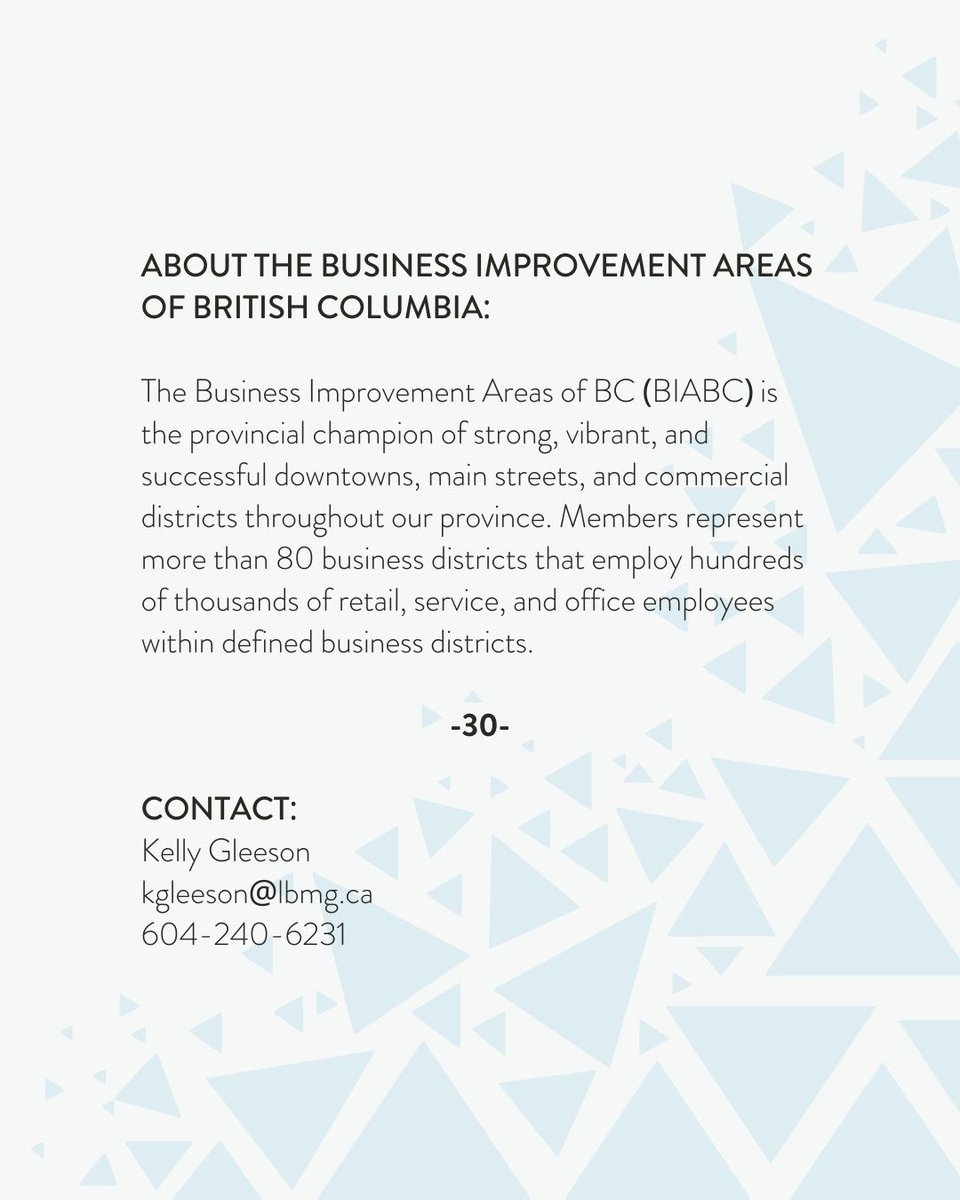 BIABC emphasized that improved market access is only part of the solution. With rising costs, public safety concerns, &amp; supply-chain pressures continuing to strain main street businesses, broader affordability &amp; competitiveness measures remain essential. 🔗buff.ly/ioAJEEA