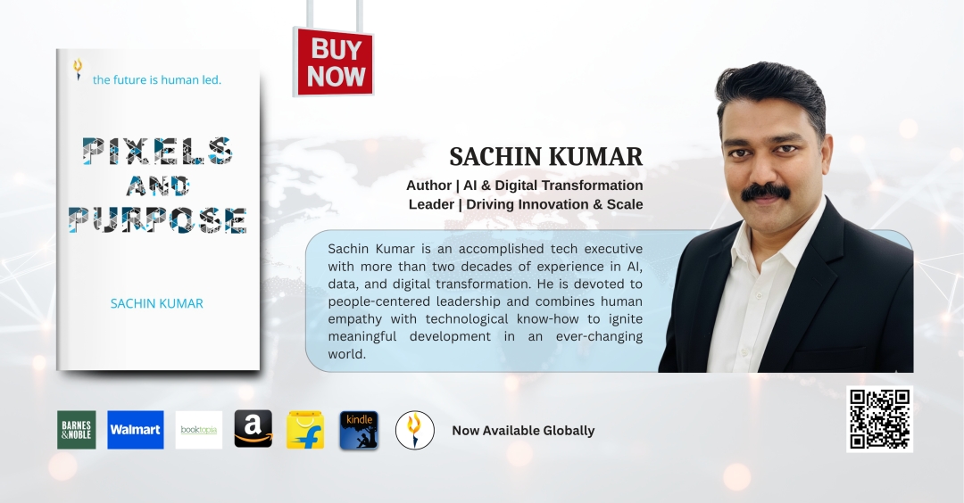 ABNewswire's tweet image. Sachin Kumar’s “Pixels and Purpose” Redefines Leadership in the Age of Artificial Intelligence dlvr.it/TPPN3L #BooksLiterature #ComputersSoftware #India #Technology #World
