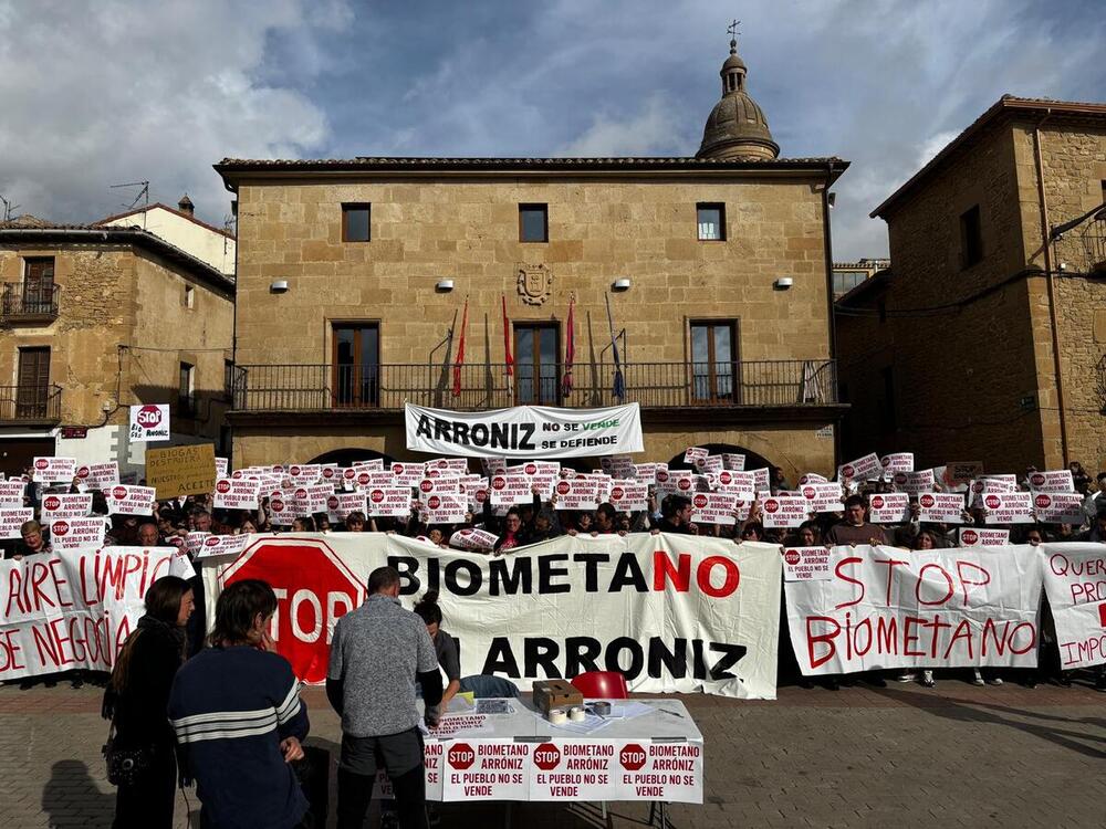 La presión vecinal lleva al Ayuntamiento de Arróniz a rechazar la planta de biometano

e-ribera.com/2025/11/la-pre…