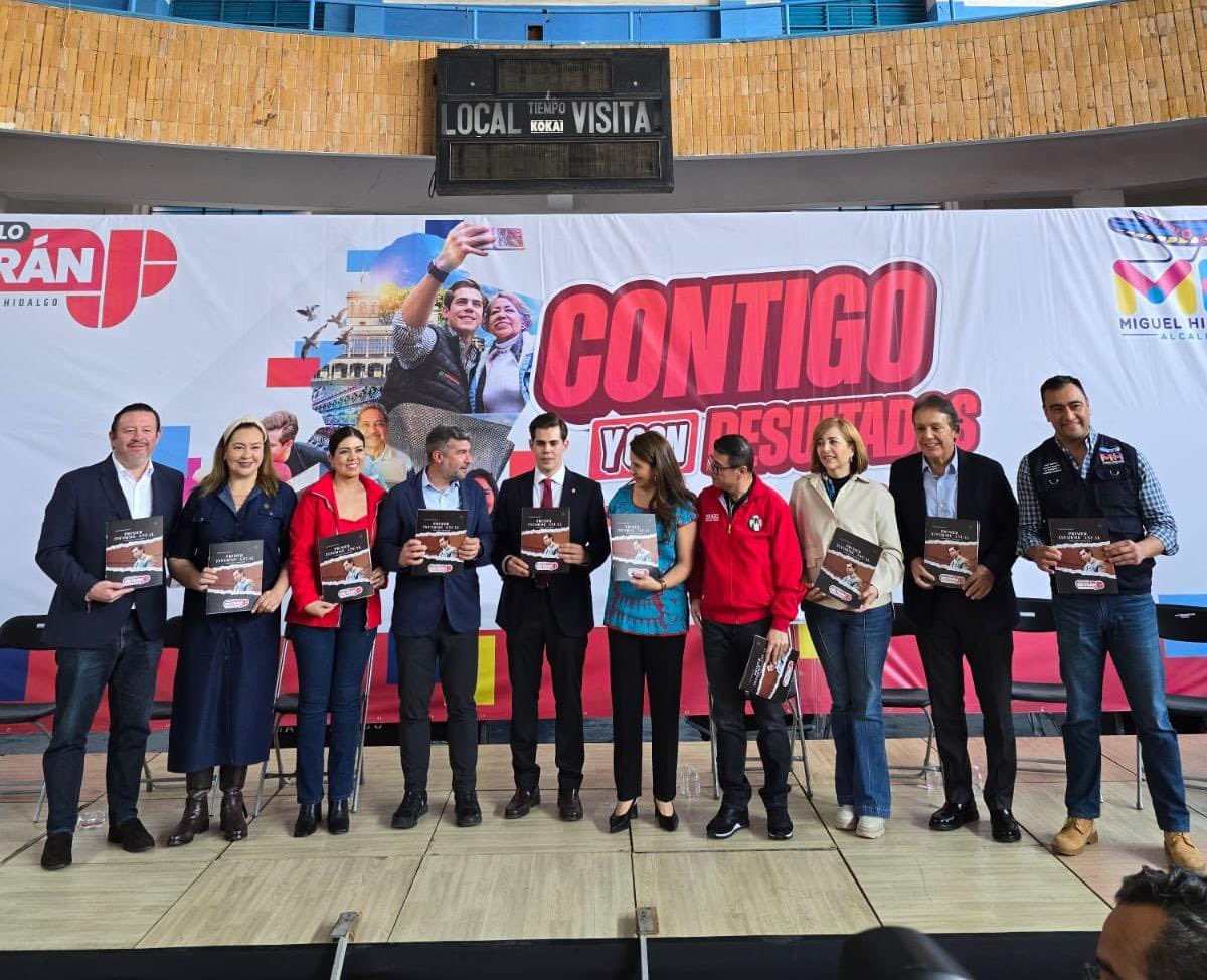 Felicito al Concejal <a href="/juanpablobevi/">Juan Pablo Beltrán</a> por la presentación de su Primer Informe Anual de Actividades. Destaco especialmente su compromiso e impulso a los jóvenes para seguir construyendo una mejor Miguel Hidalgo.