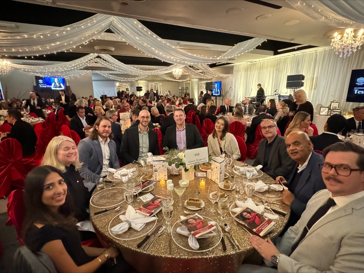 solowaywright's tweet image. Our team was proud to attend B’nai Brith Kingston’s “An Evening with… Tessa Virtue” as a Corporate Table Sponsor. Funds raised support the St. Vincent de Paul Society of Kingston. Learn more: svdpkingston.com

#SolowayWright #CommunityMatters #Kingston #GivingBack