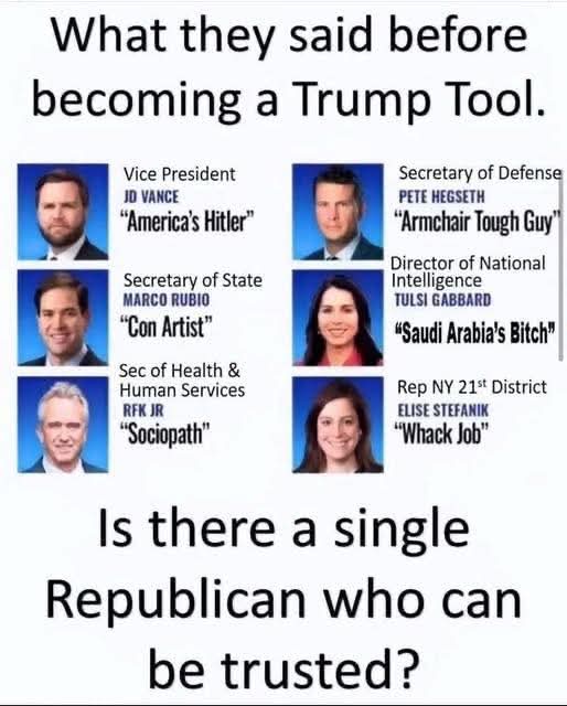 Damaan4u33's tweet image. Do you trust any Republican? Yes or No?