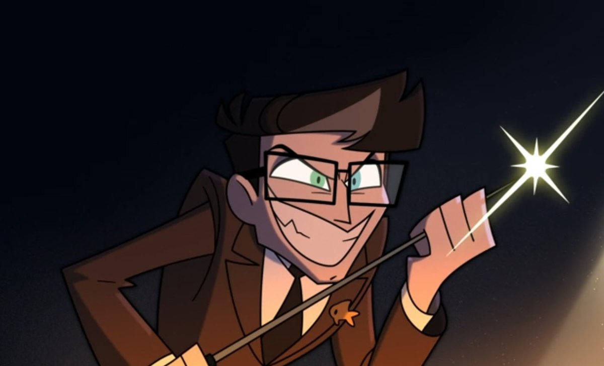 Alastorsart's tweet photo. Alastor had natural talent and enjoyed his life. Vox killed to achieve his goals, and he was so obsessed that he never really smiled. Facts 📻📺 #HazbinHotel #HazbinHotelVox #HazbinHotelAlastor https://t.co/wVDApkzAgg