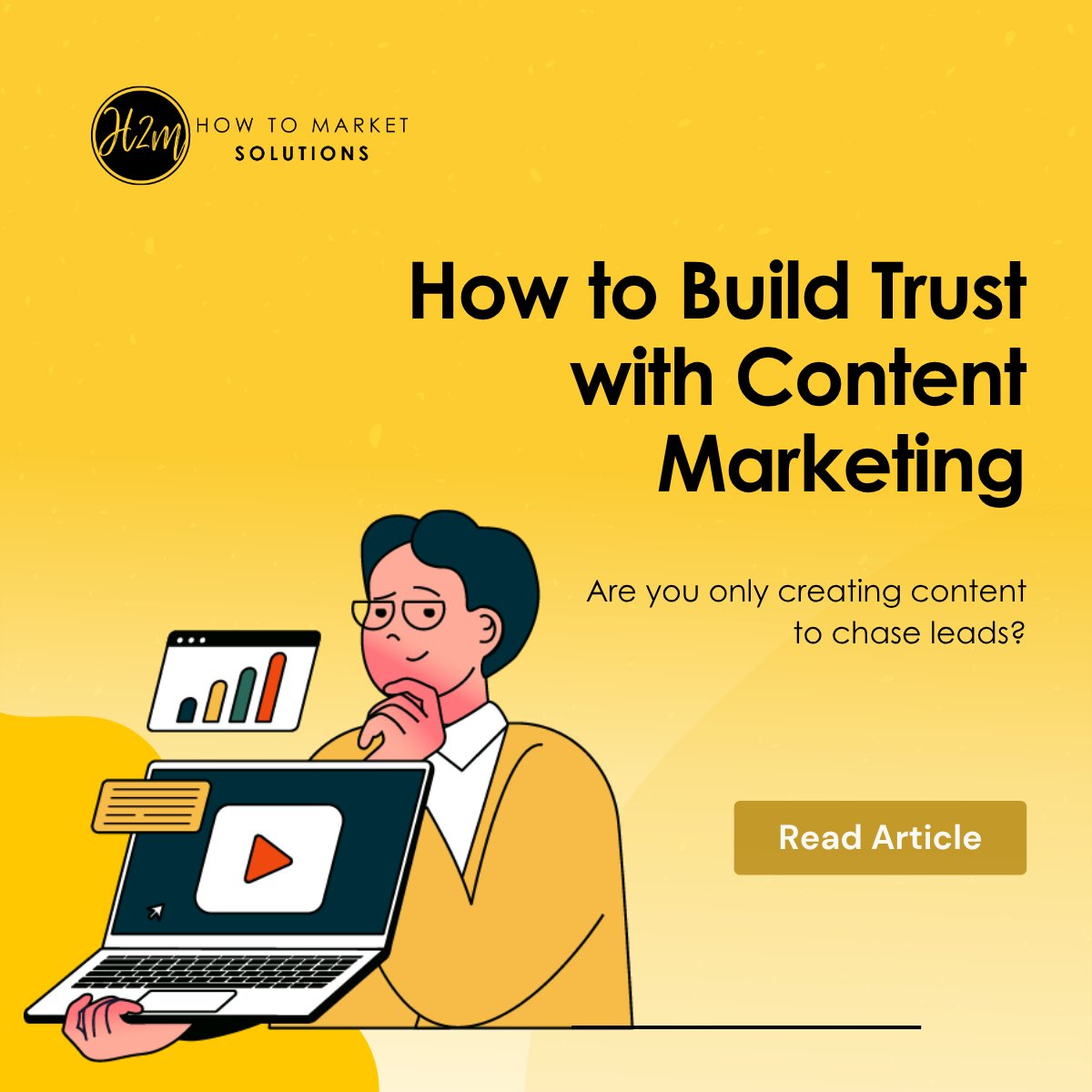 hblackwell's tweet image. To build trust with #contentmarketing, you must be transparent, authentic, and consistent. 

You need to provide value, and you need to do it in a way that feels human. Here are some tips on using #content to become the top-of-mind #brand.

bit.ly/3JWMed3