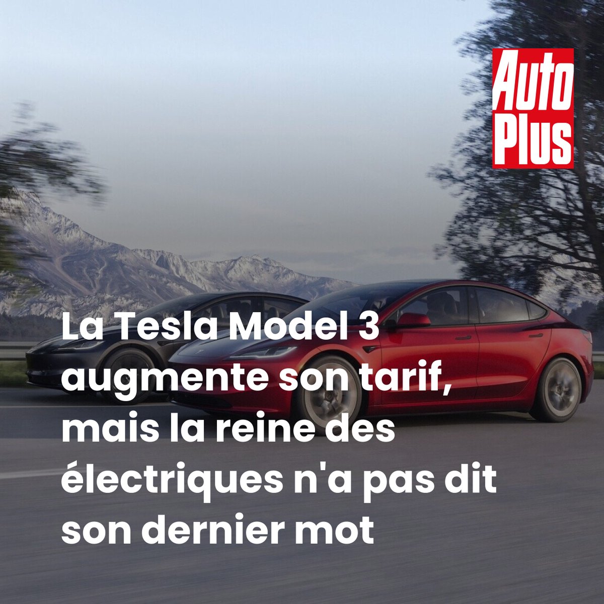 Hausse de prix pour la Model 3... mais surprises à venir! 🚗 👉 l.autoplus.fr/vjs