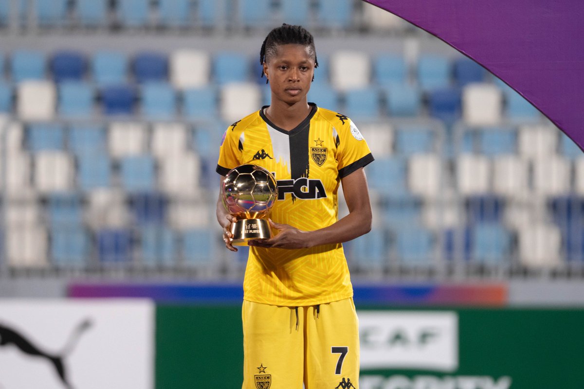 ASECMimosas's tweet image. Notre attaquante, Habibou Ouedraogo désignée meilleure joueuse de la ligue des champions féminine de la CAF.
Bravo à toute l&apos;équipe.
#ASEC #CAFWCL
