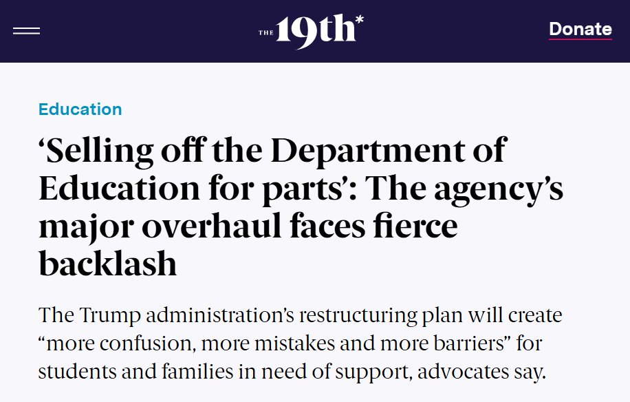 maziehirono's tweet image. Linda McMahon and this regime will do anything to eliminate ED. But without ED, students will be left behind.

They are now moving billions of dollars to agencies with little to no education experience.

Why are they shortchanging our students?