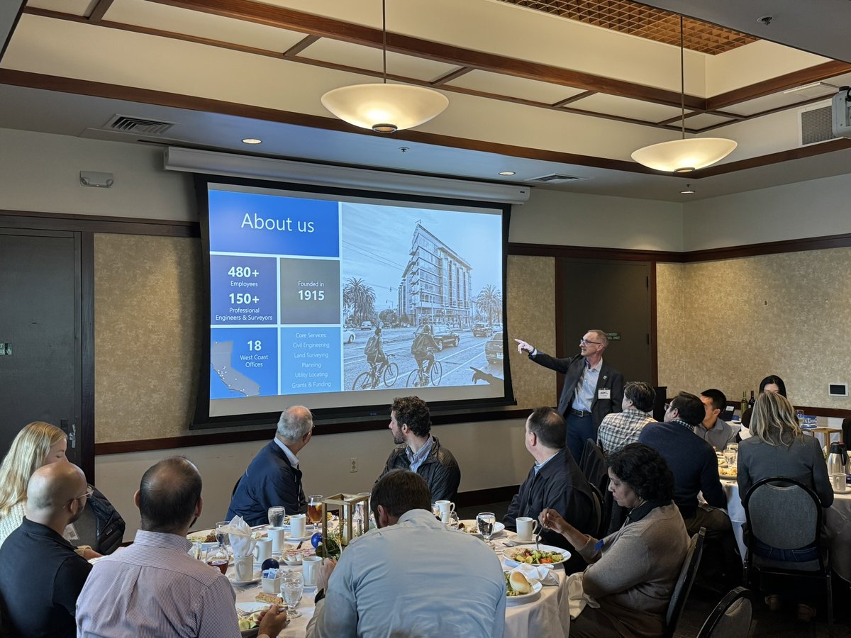 BKF served as the Corporate Sponsor for the APWA Silicon Valley Chapter’s November event. Thanks to Dan Schaefer for his presentation.

#BKF #APWA #Engineering