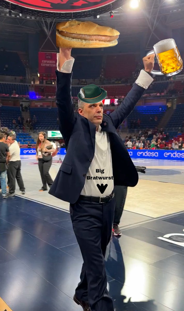 Esté cabron piensa ganar todos los partidos en casa y perder todos fuera de ella.

Un entrenador que quiere hacer feliz a los Baskonistas en el Buesa y al resto de aficionados rivales.

Generoso, empático, sensibilizado, altruista y Baskonista. Así es mi italiano favorito.