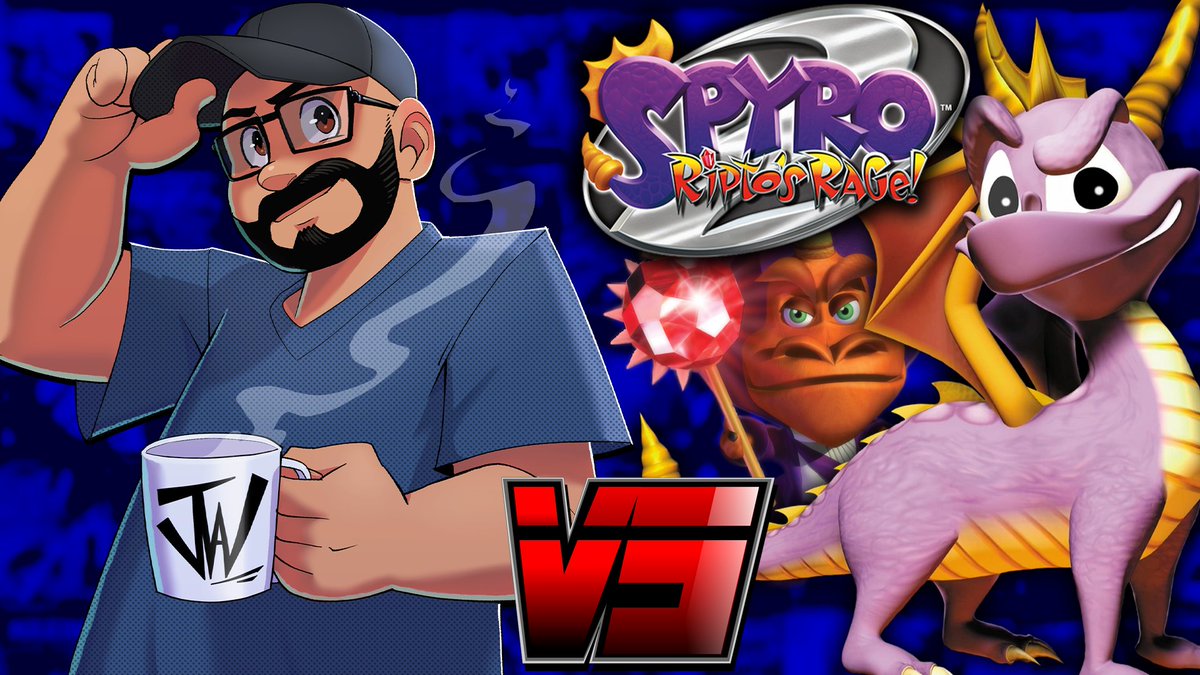 Somecallmejon's tweet image. Spyro's back, and that's a problem for Ripto. I'd love to ask why, but he's a hard man to find. But enough about him, lets collect balls. It's Spyro 2: Ripto's Rage for the PS1!   

New thumbnail template courtesy of @Firiun, much love man.

Link: youtu.be/n2Tqq17reSc