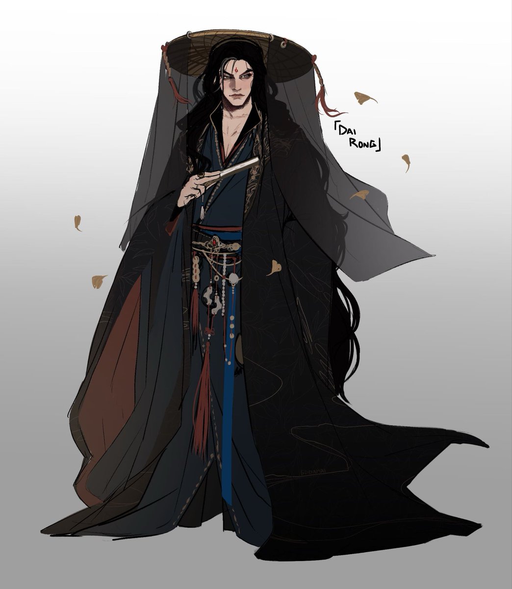 GranddadAmai's tweet photo. Oc sketch 🙂‍↕️

Can you tell i went through a danmei phase? https://t.co/iHvP5fDCC8