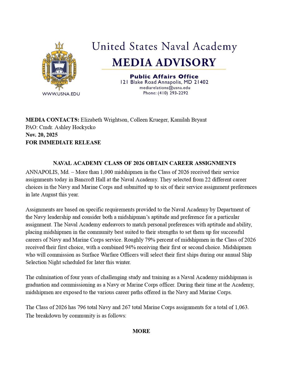 By the numbers! See the breakdown for the Class of 2026 and the