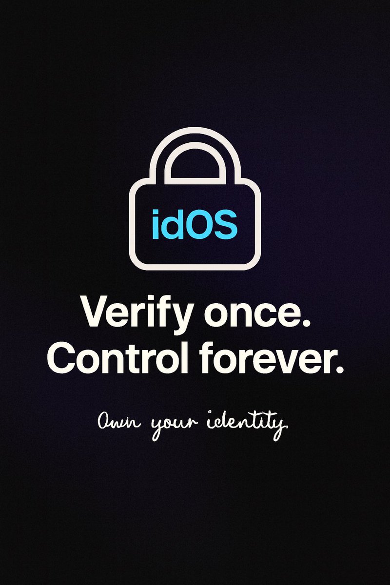 YieldAlphaX's tweet image. Why do we verify our identity on every app like it’s 1999? 🤦‍♂️
idOS lets you verify once… then you decide who gets access.
Not apps. Not companies. You.
If identity = power,
who should control it? 👀
#idOS #Web3Identity #OwnYourData #WallchainQuacks 
@idOS_network @wallchain