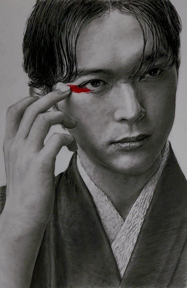 【アート作品】 「終わりとはじまり」鉛筆画 鉛筆画プロジェクト始動！、、、の習作（仕事の合間に描いてます！気分