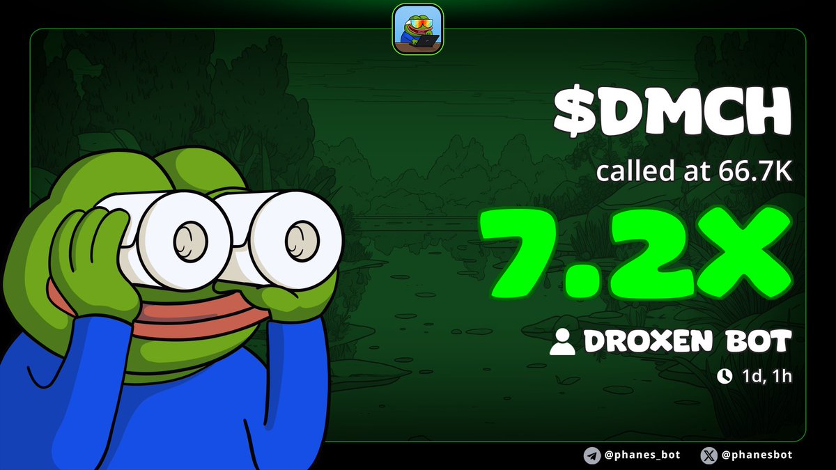 Sun’s down, volatility’s up…💔
and <a href="/Droxenbot/">Droxen Bot</a> still finding the pockets of strength.
Red or green, alpha doesn’t sleep.
#SolanaAlpha #droxenbot